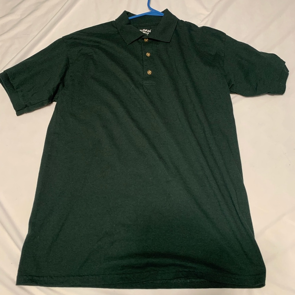 Forest green polo